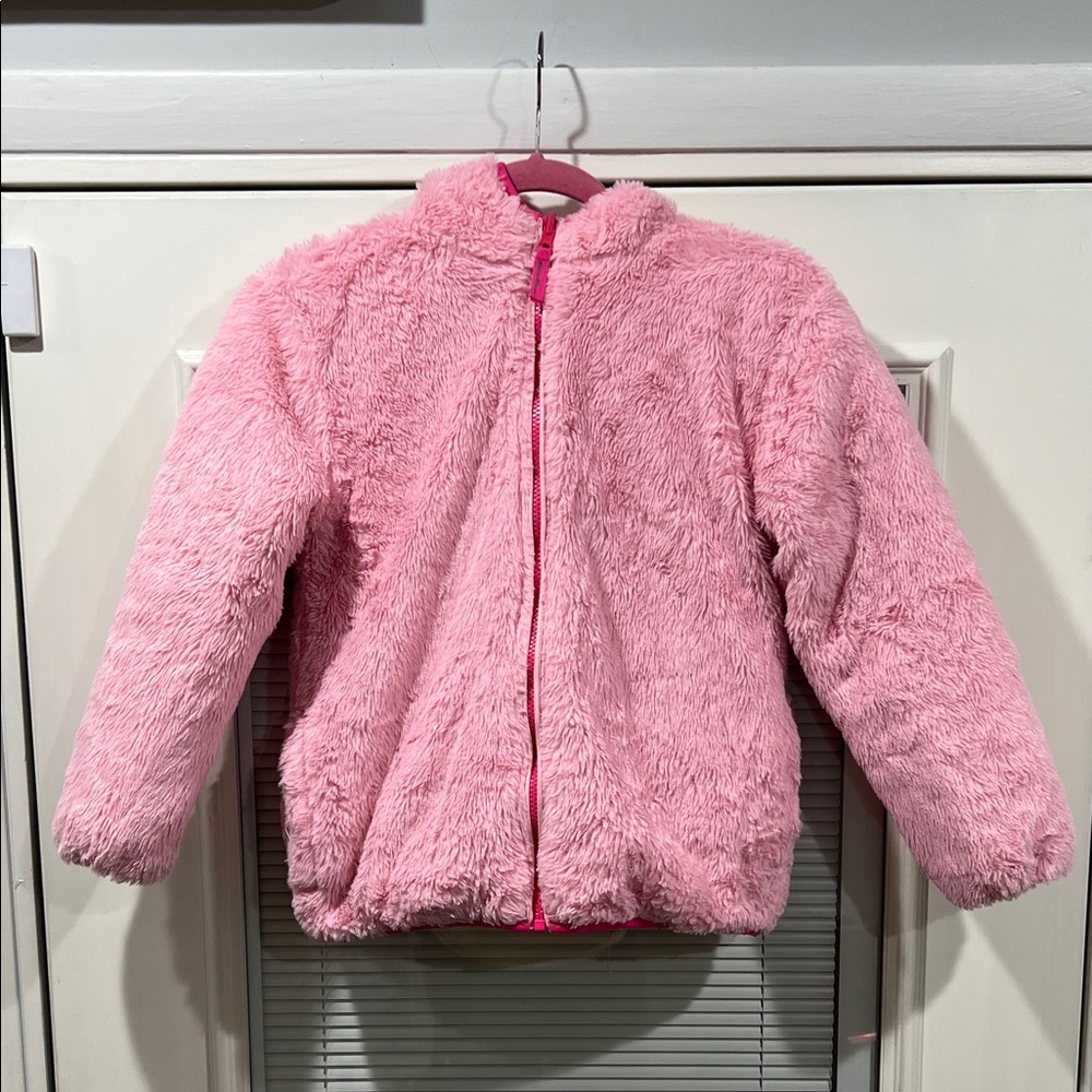 Eddie Bauer Kids Two-Tone Pink Puffer Jacket